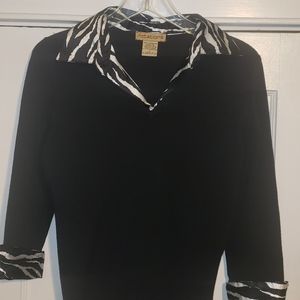 Ladies top by Notations sz sm